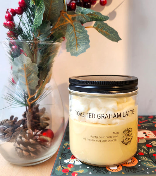 Toasted Graham Latte 16oz Candle