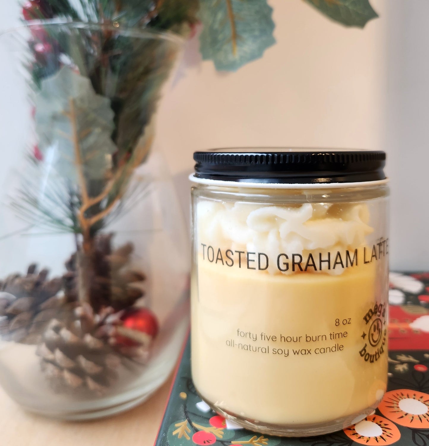 Toasted Graham Latte 8oz Candle