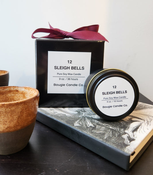 Sleigh Bells Gift Candle