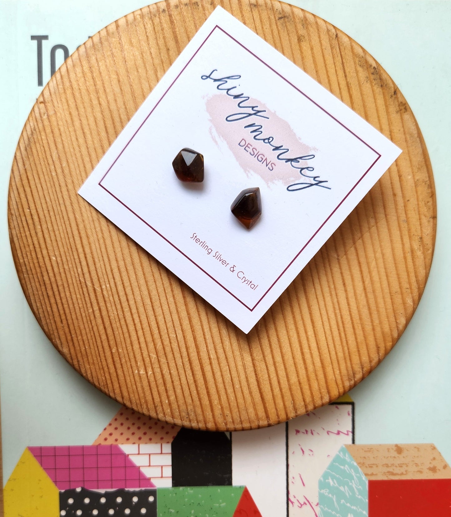 Shiny Monkey Earrings