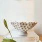 Navy Nerikomi Floral Bowl