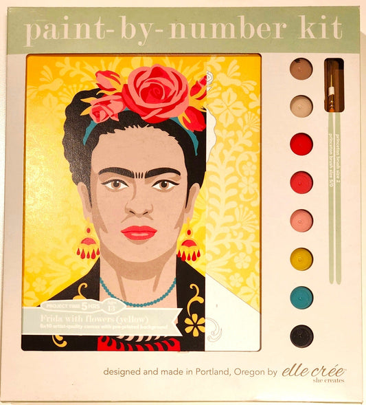 Frida Paint-by-Numbers Kit