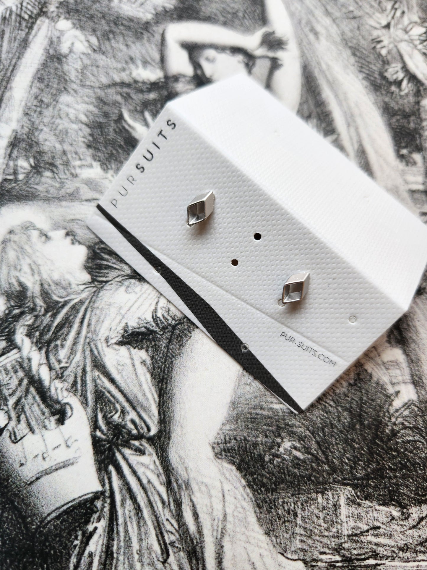 S Sil Mini Taper Rhombus