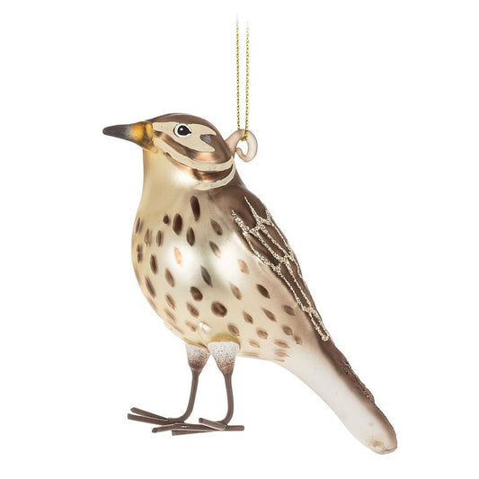 Song Thrush Ornament