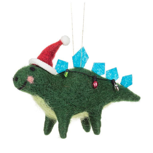 Dinosaur w/Hat Ornament