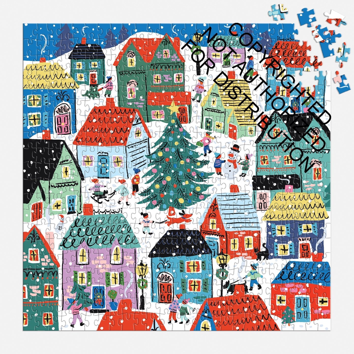 Christmas in the Village Puzzle