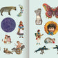 Antiquarian Sticker Book: Bibliophilia