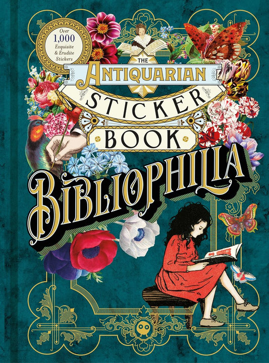 Antiquarian Sticker Book: Bibliophilia