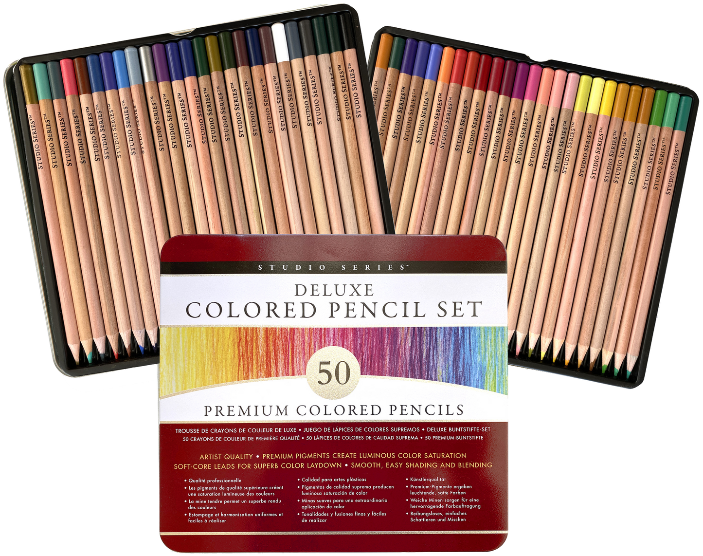 Deluxe Coloured Pencil Set of 50