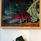 Raspberries Framed 16x20 Giclee Archival Print