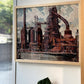 Steel Company, Hamilton Framed 16x20 Giclee Archival Print