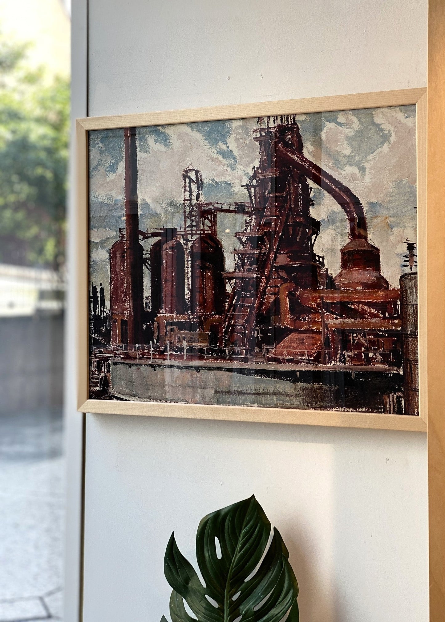 Steel Company, Hamilton Framed 16x20 Giclee Archival Print