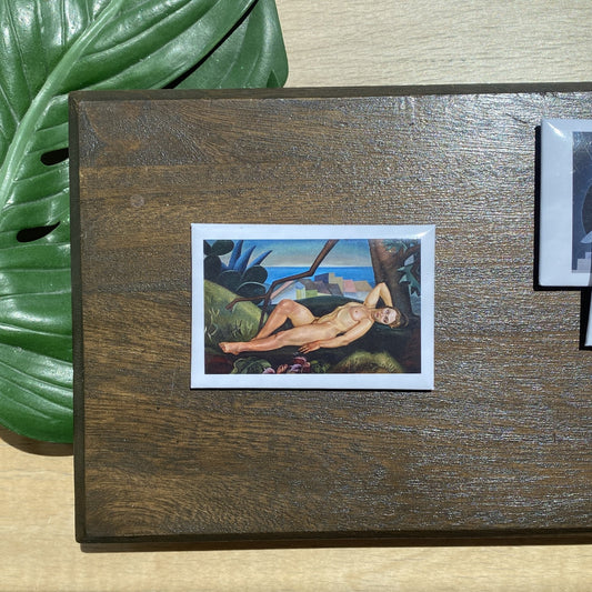 Girl Under a Tree Magnet
