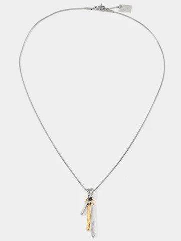 Auror Two Tone Necklace