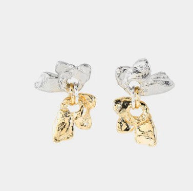 Vistral Two Tone Earring