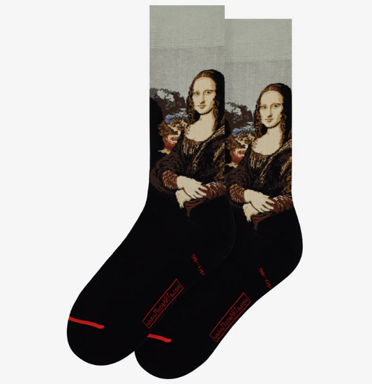 Mona Lisa Art Socks