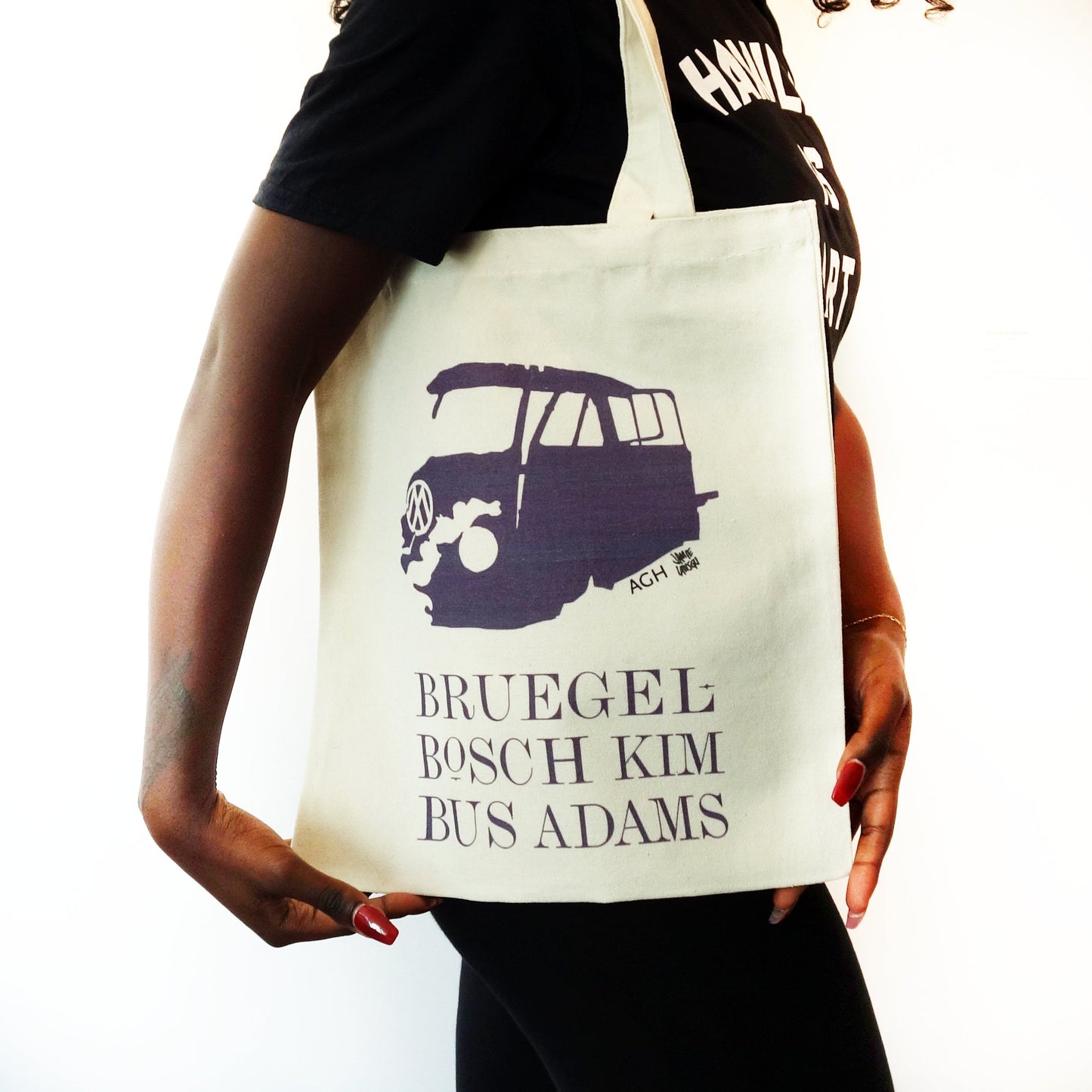 Bruegel-Bosch Bus Monochrome Tote