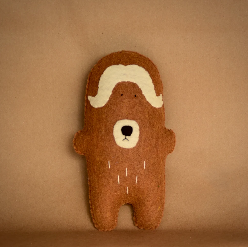 Bernard Muskox Grumpy Face