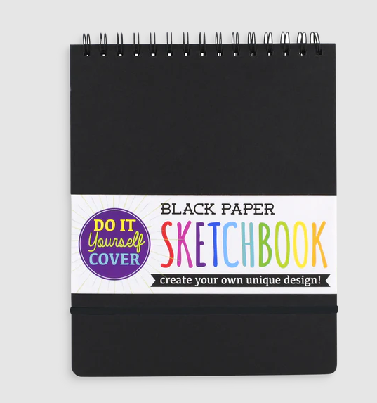 Large DIY Black Paper Sketchbook – AGH Shop