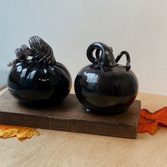 Small Glass Pumpkin