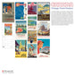 Canada Vintage Travel Posters 2026 Wall Calendar