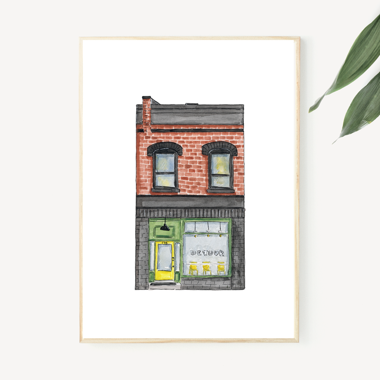 Detour John Print