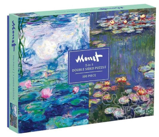 Monet 2 Sided Puzzle