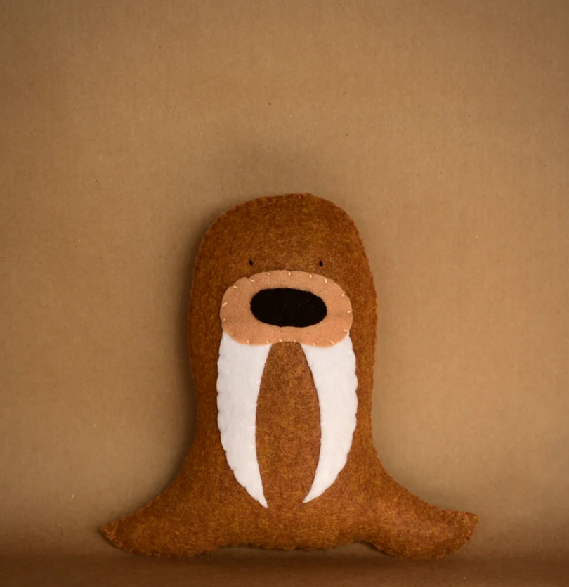 Elisapee Walrus Grumpy Face