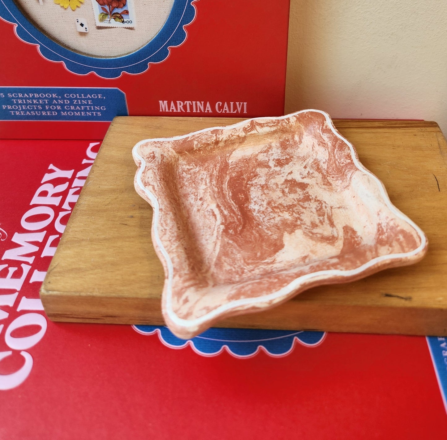 Square Orange Dish