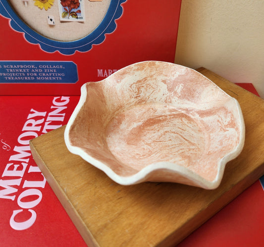 Wavy Orange Dish