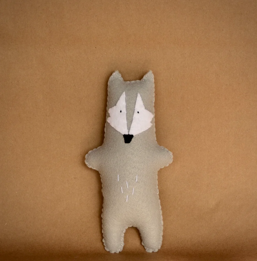 Fabienne Grey Wolf Grumpy Face