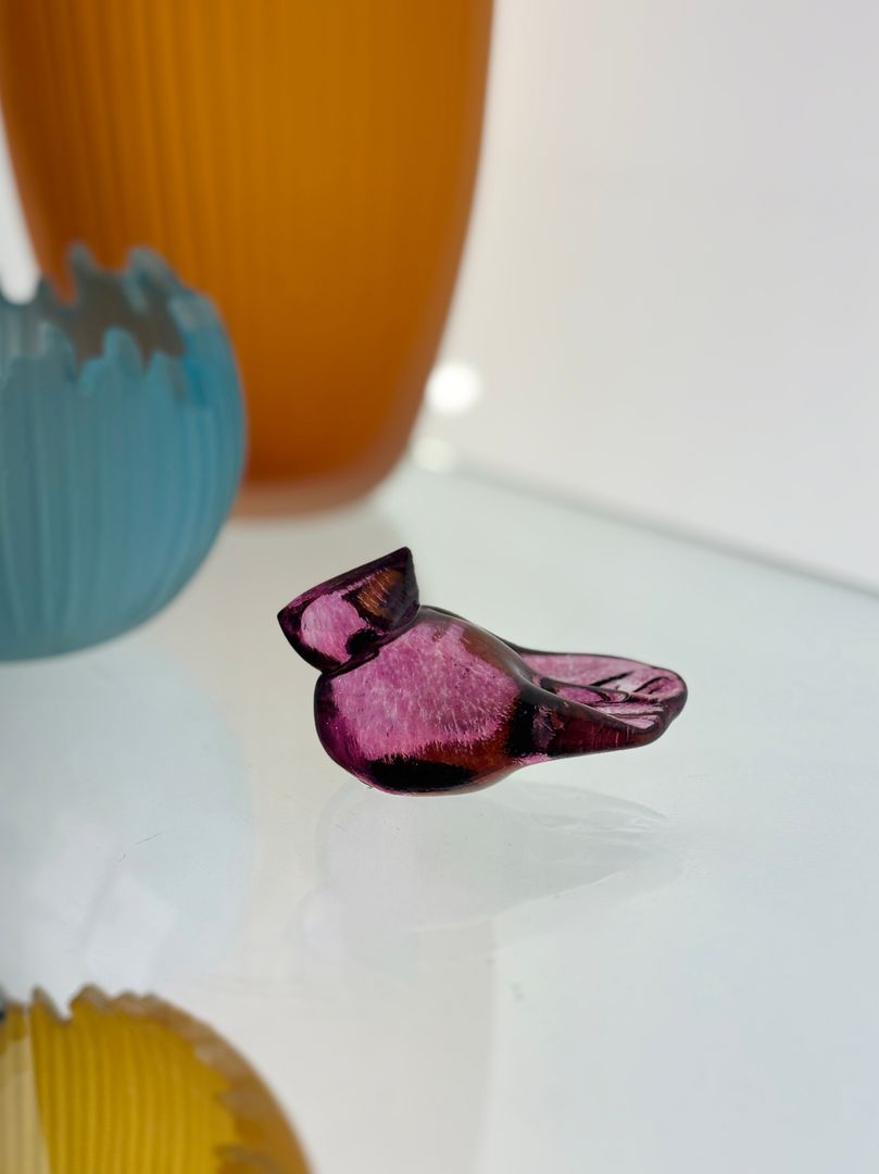 Colourful Glass Birds