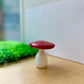 Glass Mushroom Paperweight