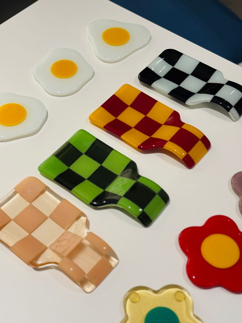 Checkered Spoon Rest
