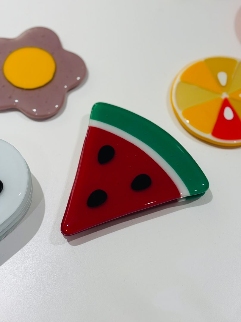 Glass Watermelon Coaster