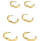 Trio Hoop Earrings