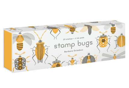 Stamp Bugs (25 Stamps, 2 Ink Colours)