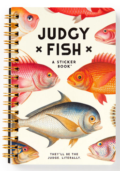 Judgy Fish Sticker Book