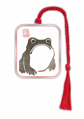Matsumoto Hoji Frog Metal Bookmark