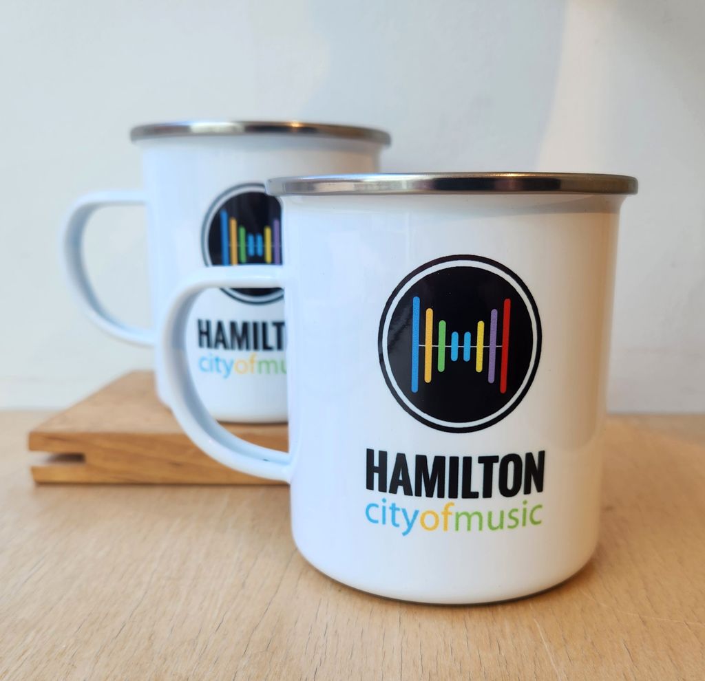 Hamilton Retro Camper Mug