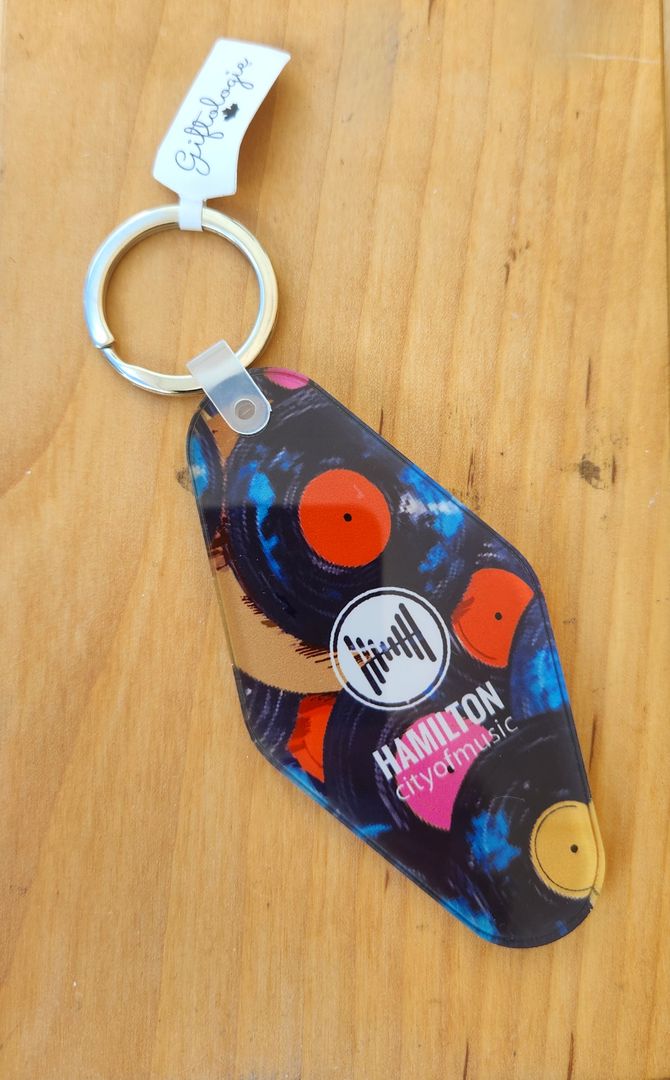 Hamilton Retro Hotel Keytag