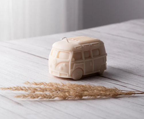 Retro Bus Candle Aesthetic Decoration Warm & Spicy Scent