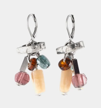 Juncus Whimsical Earring in Botanical
