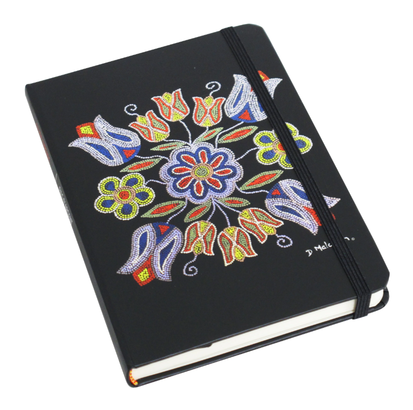 Deb Malcolm Silver Threads Hardcover Journal