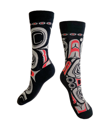 Art Socks - Matriarch Bear - Morgan Asoyuf