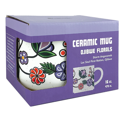 Ojibwe Florals Ceramic Mug