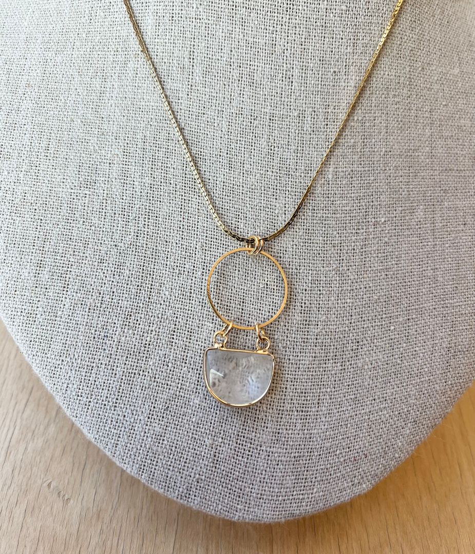 Clarity // Clear Quartz Necklace