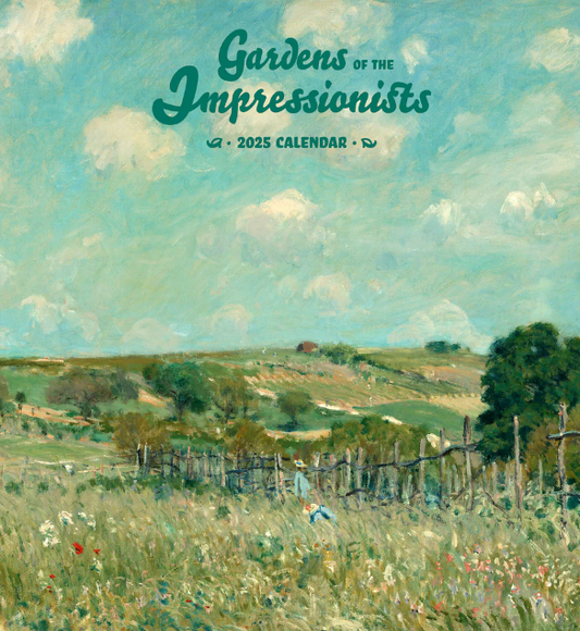 Gardens of Impressionists 2025 Wall Calendar