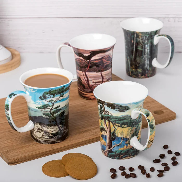 Group of Seven Mugs Set of 4