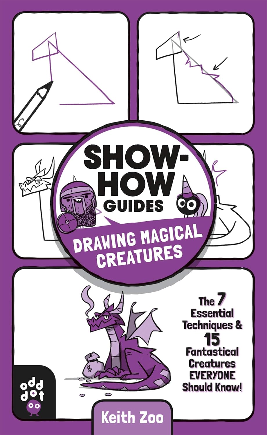 Show-How Guide Drawing Magical Creatures